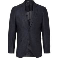 Acryl Jacketts Selected Fischgrätmuster Blazer