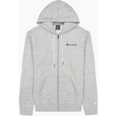 Champion Hooded Full Zip Sweatshirt New Oxford Grey Melange