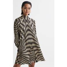 Reiss Dresses Reiss Ester Dogtooth Black/White