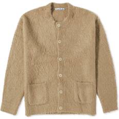 Acne Studios Cardigans Acne Studios Cardigan aus einem Wollgemisch Beige