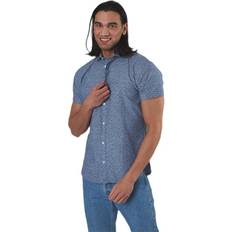 Linen - Man T-shirts Jack & Jones Summer Blackpool Shirt S/S Blue