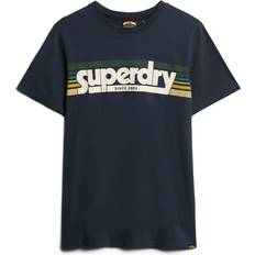 Rayé T-shirts Superdry T-shirt Terrain Striped - Bleu