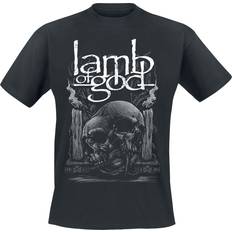 Fear of God T-shirts Fear of God Lamb Of God T-shirt - Candle Skull