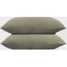 Linen Pillow Cases BOKSER HOME French Linen Set Pillow Case Green