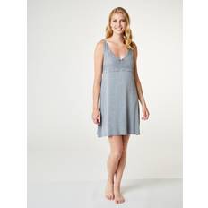 Damen - Grau Negligés CCDK Copenhagen Jennifer Chemise Dress Grey Melange Sovkläder Dam Grå