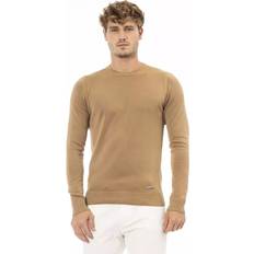Knitted Sweaters - Modal Jumpers Baldinini Baldinini Trend Beige Modal Sweater IT56