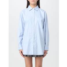 Oversize Chemisiers Tommy Hilfiger Chemise Femme Taille Bleu