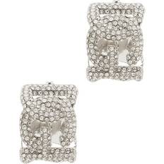 Dolce & Gabbana Rhinestone earrings with DG logo