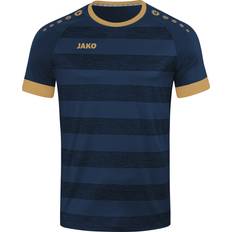 Gold - Trainingsbekleidung T-Shirts JAKO Celtic Melange kurzarm Trikot Herren navy/gold Dunkelblau