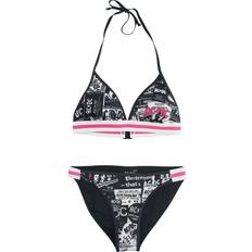 Elastan/Lycra/Spandex Bikini-Sets AC/DC EMP Signature Collection Bikini-Set multicolor M, L, XL