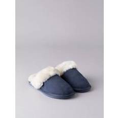 Sheepskin Slider Slippers Navy
