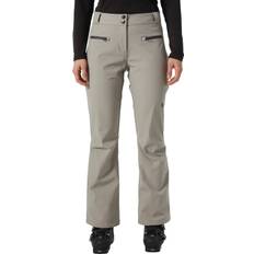 Polyamide - Women Jumpsuits & Overalls Helly Hansen Women's Bellissimo Slim-Fit Softshell Ski Trousers Grey Terrazzo Grey