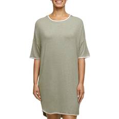 Grøn Negligéer Femilet Mabel Short Sleeve Nightdress Olive * Kampagne *