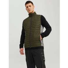 Herren - Rosa Westen Jack & Jones Herren JJEMULTI Bodywarmer Collar NOOS Weste, Rosin