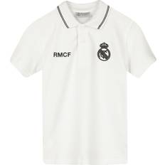 Oberteile Real Madrid Polyester Training Polo Shirt White Junior