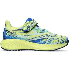 Chaussures Enfant Asics Kids Gel-Noosa Tri 15 Trainers with Touch 'n' Close Fastening Blue/Yellow 31.5