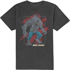 DC Comics King Shark Cotton T-Shirt Grey