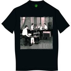 The Beatles 62 Studio Session Photo T Shirt - Black