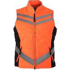 Equisafety Unisex Quilted Gilet Orange