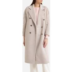 American Vintage Outerwear American Vintage Dadoulove Double-breasted Coat In Wool Mix