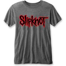 Slipknot Burnout Logo T-Shirt Charcoal