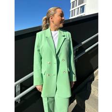 Dame - Grønne Dressjakker Selected Femme Myla Blazer Absinthe Green