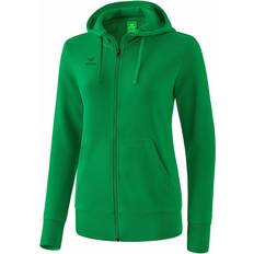 Femme - Vert Vêtements Erima Sweat Zippé À Capuche Femme Basic - Vert