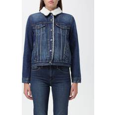 Levi's Vrouw Buitenkleding Levi's Original Sherpa Trucker - Blauw