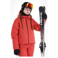 Helly Hansen Nora Short Puffy Jacket Red Woman