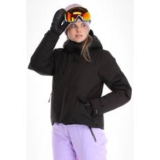 RECCO Reflector - Woman Jackets Helly Hansen Nora Short Puffy Jacket Black Woman