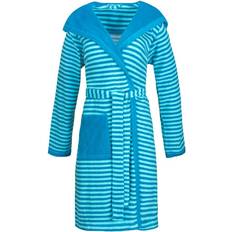 Damen - Türkis Morgenmäntel & Bademäntel Esprit Bademantel, Striped Hoody