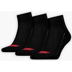 Levi's Strumpor Levi's Unisex quarter 3-pack svart, 39-42