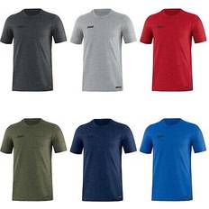 4XL - Damen T-Shirts JAKO Premium T-Shirt marine meliert Dunkelblau