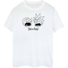 Rick and Morty Head Cotton T-Shirt White