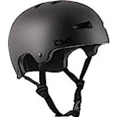 TSG Cykelhjälmar TSG Evolution Solid Color Skate/Trote/Cykelhjälm Vuxen Unisex, Satin Dark Black