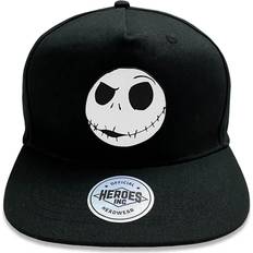 Nightmare Before Christmas Jack Skellington Face Snapback Cap