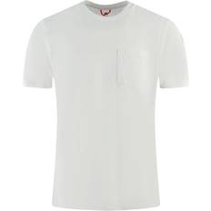 Parajumpers Overdele Parajumpers Basic Tee Chest Pocket White T-Shirt