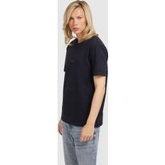 Guess T-shirts Guess Dames T-shirt Met Ronde Hals - Bleu