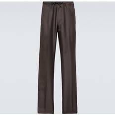 Lanvin Technical Track Pants - Brown