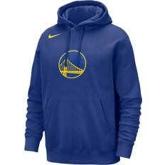 Guld - Herre - Hoodies Sweatere Nike Golden State Warriors NBA-pullover-hættetrøje til mænd blå