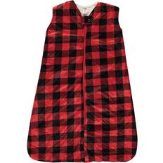 Red Sleeping Bags Hudson Baby Unisex Baby Mink with Sherpa Inner Sleeping Bag, Sack, Blanket, Buffalo Plaid, 0-6 Months