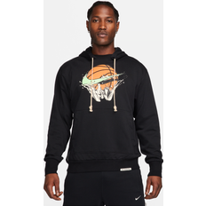 Basket Tröjor Nike Dri-FIT Standard Issue Men's Pullover Basketball Hoodie Black