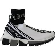 Dolce & Gabbana White Black Sorrento Socks Sneakers Shoes EU36/US5.5