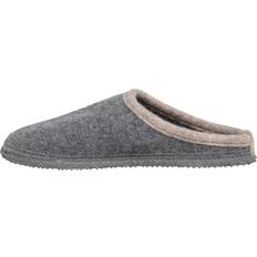 Hausschuhe, Textil, für Damen, grau