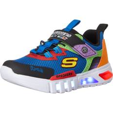 Sneakers Skechers Kids Boy's Flex-Glow-Flash-Fun Black/Multi, Toddler