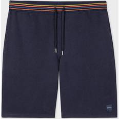 Paul Smith Men Trousers & Shorts Paul Smith Rib Artist Jersey Shorts Navy