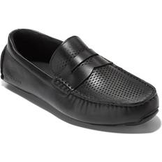 Cole Haan Men Shoes Cole Haan Herren Grand Laser Penny Driver Driving Style Loafer, Schwarz/Schwarz