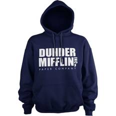 Linen Jumpers The Office Logo Hoodie - Navy