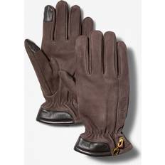 Hombre - Marrón Guantes y Manoplas Timberland Winter Hill Touchscreen-Handschuhe Leder Herren - Chocolate