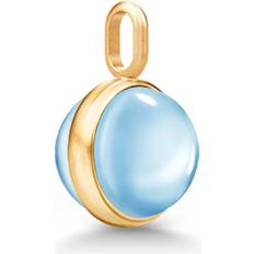 Beige Charms & Anheng Julie Sandlau Little Prime Pendant Ice Blue